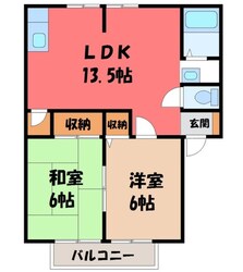 メゾンド片柳の物件間取画像